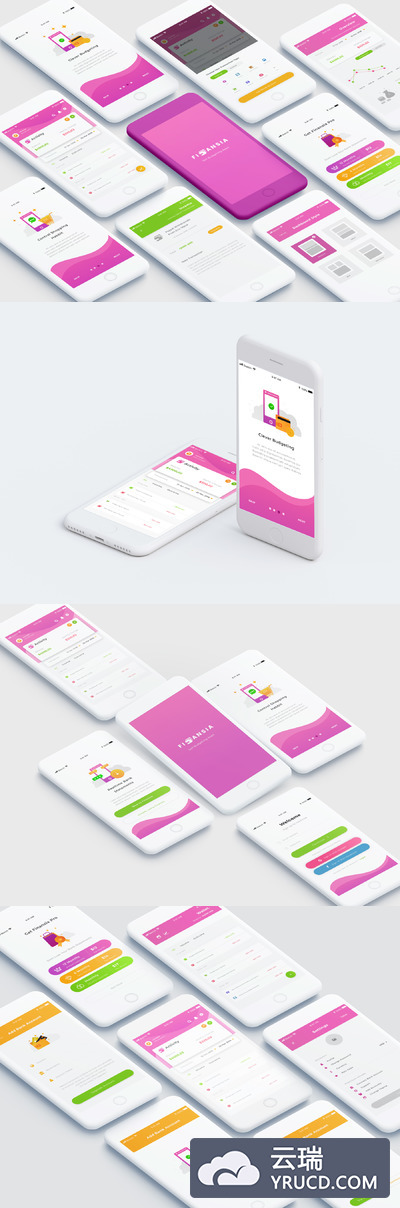 个人预算个人理财APP UI ui界面ui设计app下载[Sketch]