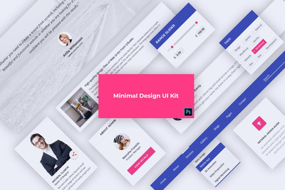 时尚高端多用途的高品质Material Design Web UI KITS