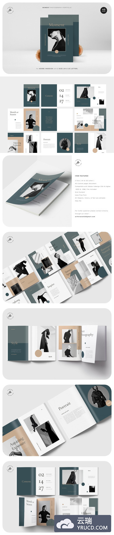 瞬时摄影作品集图册画册设计