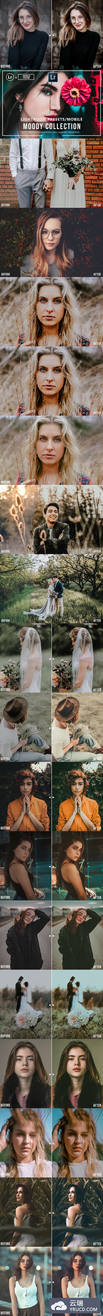 时尚高冷的lightroom人像预设lightroom滤镜