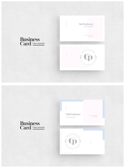 极简主义名片模板 Business Card
