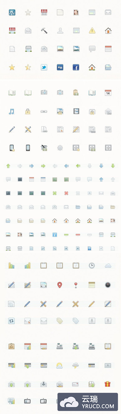 功能矢量图标素材 IconJar. 353 Icons