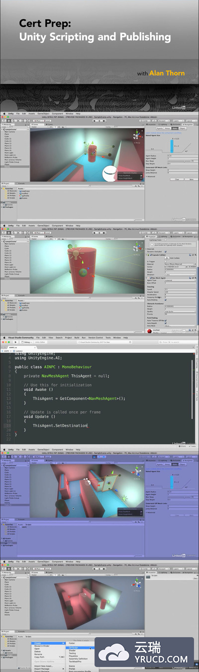 Unity 脚本和发布教程