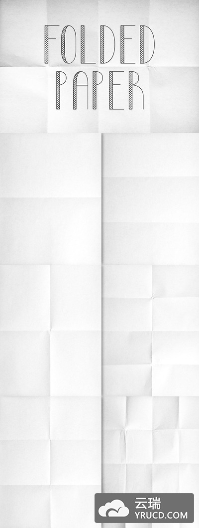 褶皱纸张背景纹理 Folded Paper Texture Pack 1