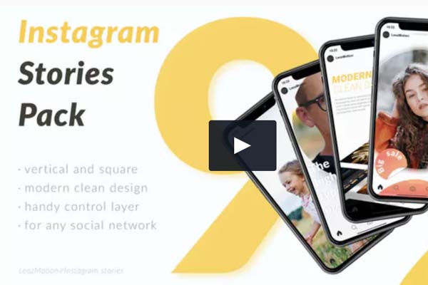 手机APP使用的旅行社交照片动态展示AE模板下载[AEP ae片头 ae素材]