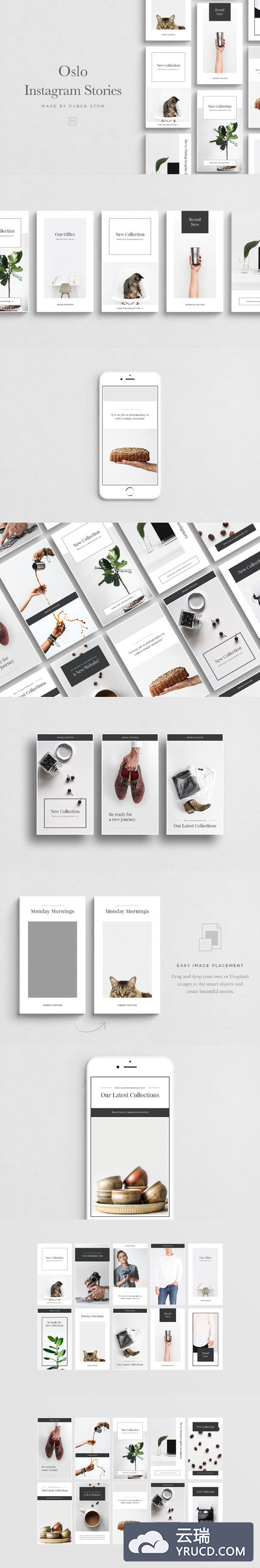 社交图片模板 Oslo Instagram Stories
