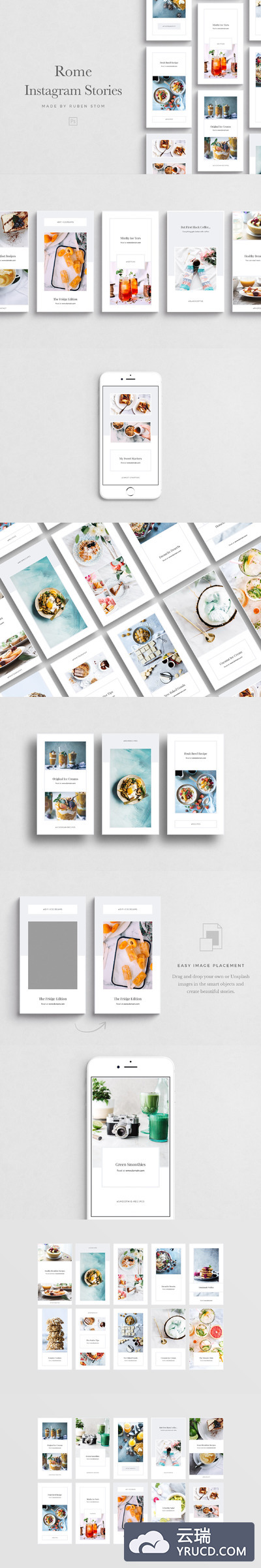 设计图片模板 Rome Instagram Stories