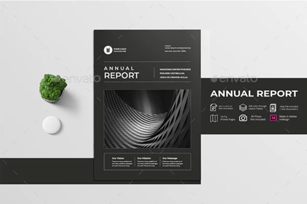 企业年度报告/宣传册图册模板