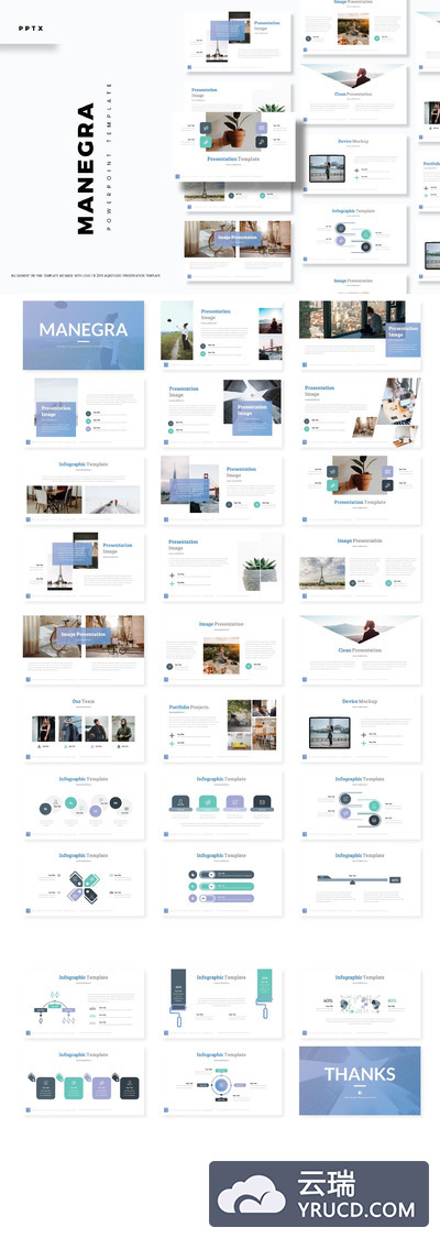 清新简约风格的PPT模板 精美ppt模板 ppt简洁模板 下载ppt模板[PPTX]