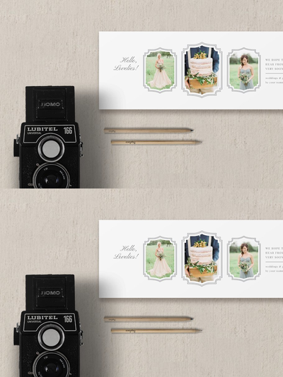 婚礼手册画册模板 Photographer Facebook Timeline