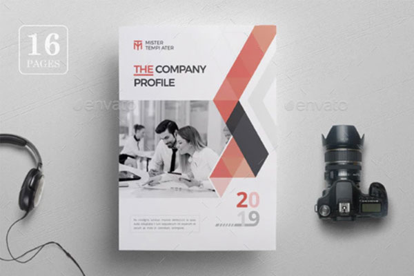 企业宣传册商业图册设计模板