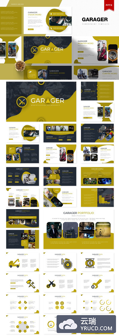 流行产品生产介绍ppt课件模板下载[PPTX]