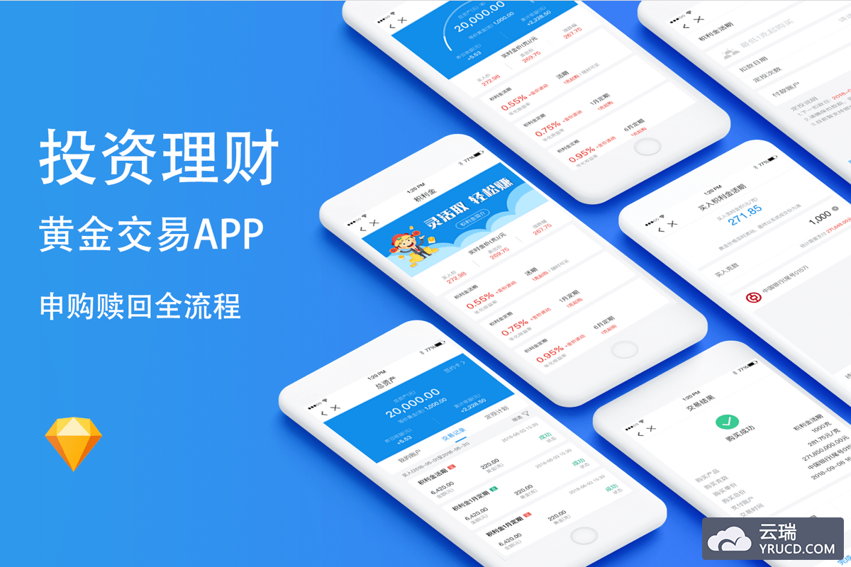 投资理财-黄金交易APP