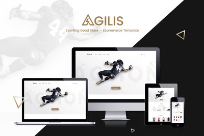 时尚高端简约震撼的高品质体育运动健身网站设计模板（psd）网页ui