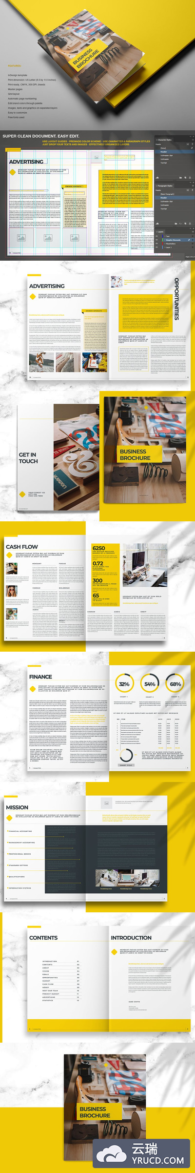 高端时尚的产品目录/企业宣传册设计