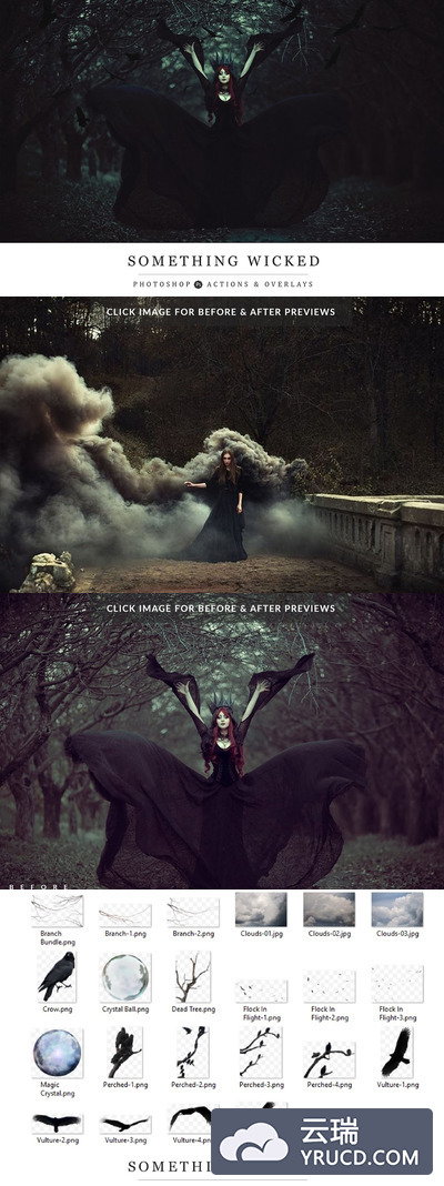 邪恶的ps动作 Something Wicked Collection