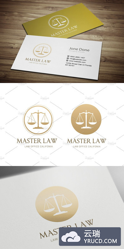 律师事务所logo设计 Law Office Logo