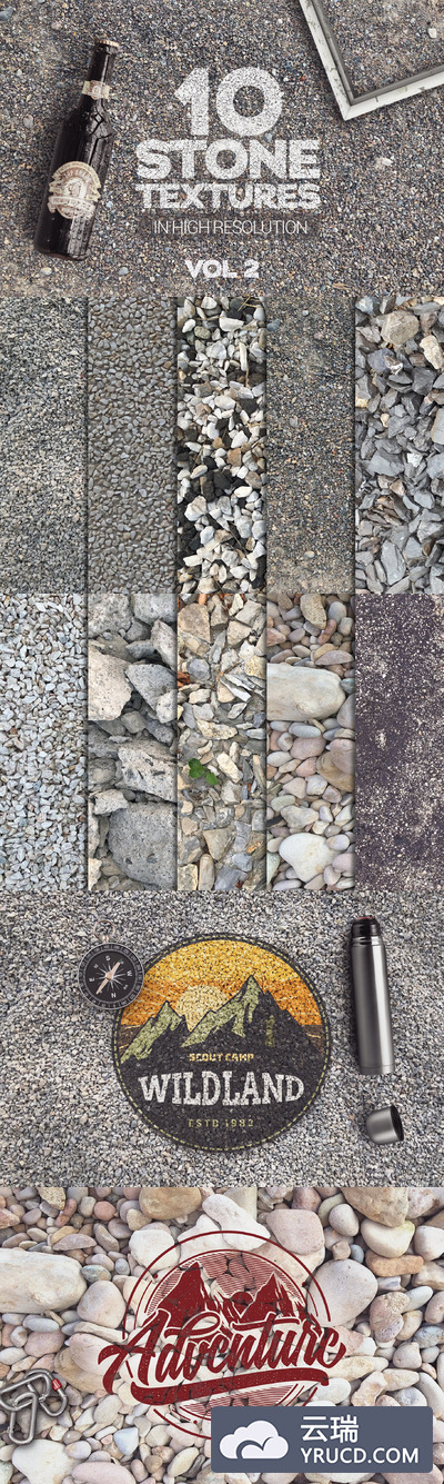 砂石沙粒背景肌理素材材质图片下载[JPG]