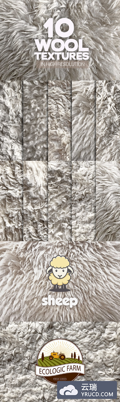 皮毛背景纹理素材材质下载[JPG]