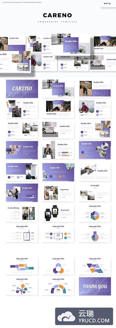 时尚的工作汇报简洁的ppt模板[PPTX]