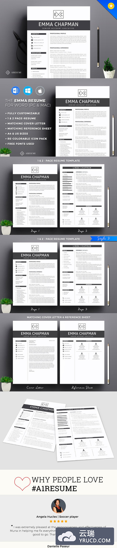 简单的简历模板 Resume/CV Template