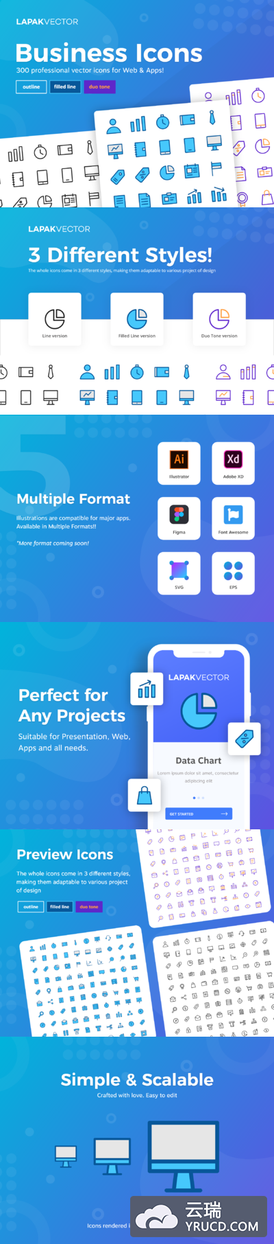 商业多功能矢量图标图标素材下载[XD,Sketch,Fig,SVG]