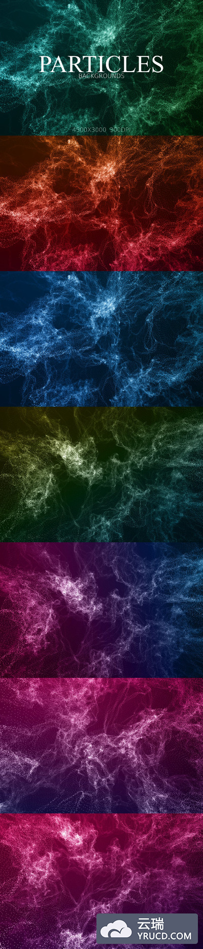 科技感十足的粒子效果的抽象背景素材下载[jpg]