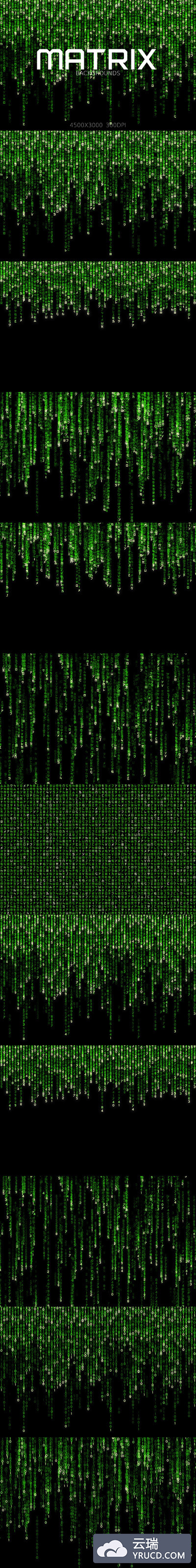 黑客帝国风格的背景图片素材下载[jpg]