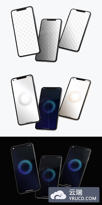 iPhone XS Max样机素材 iPhone XS Max Mockup 06