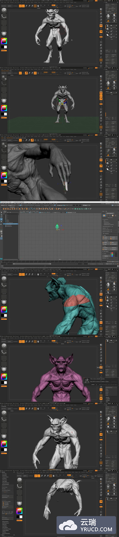 MAYA 如何使用Henning和Morten重新重塑完整角色教程
