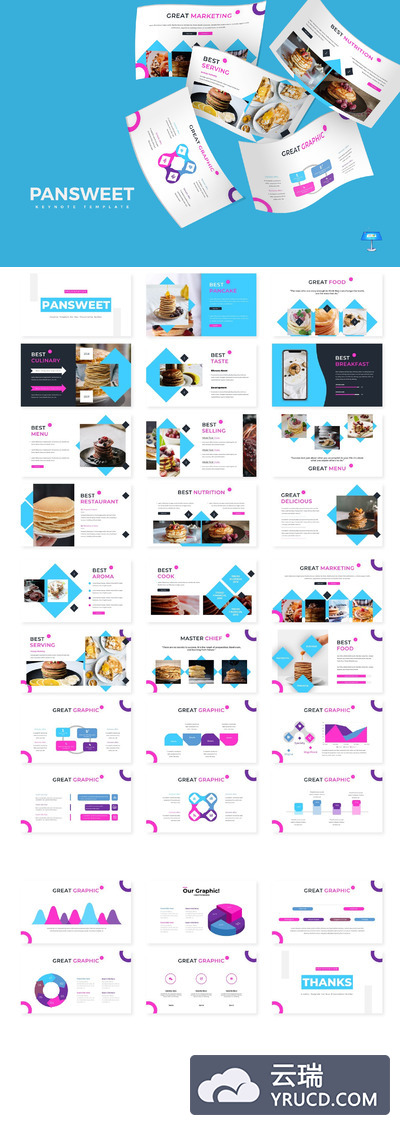 Keynote打造的简约ppt模板下载[Key]