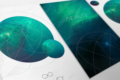 海报设计样机素材 Poster Mockup 4