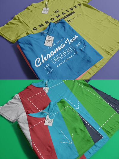 T恤设计样机 T-Shirts Mockup 05