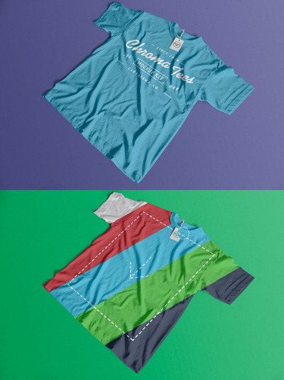 T恤样机模型 T-Shirt Mockup 02