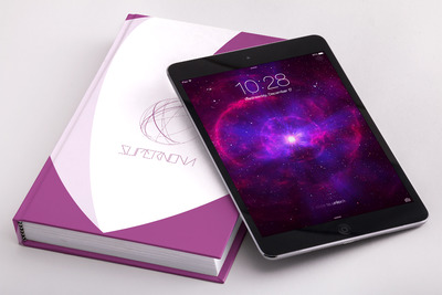 精装贸易书PSD模型 Hardcover Trade Book PSD Mockup 02