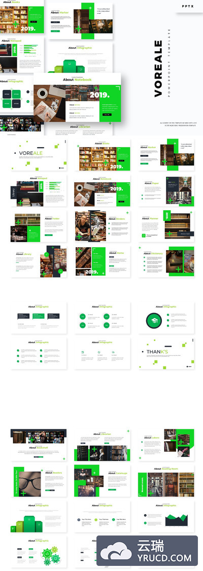 环保型业务介绍PPT模板下载[PPTX]