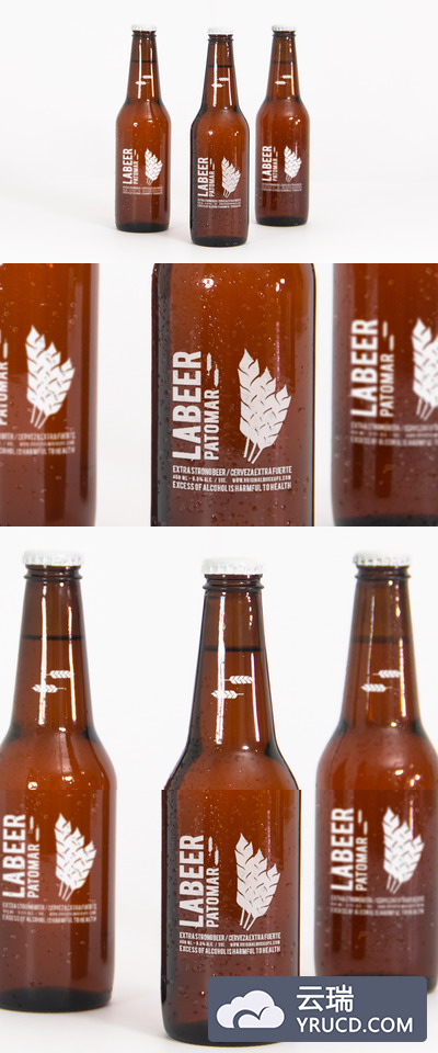 啤酒瓶模型 Beer Bottle Mockup