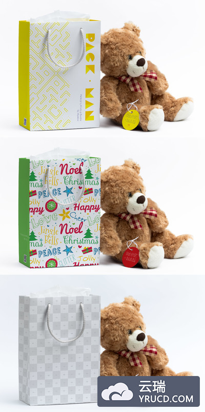 购物袋样机素材 Shopping Bag Mockup 01