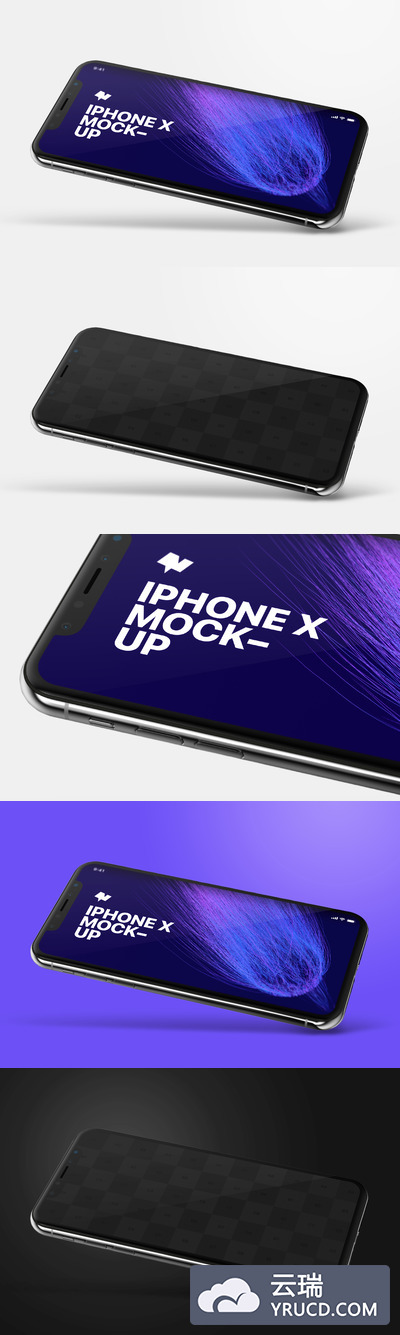 iPhone手机样机素材 iPhone X Mockup 06
