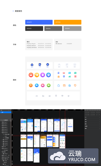 流行的养车洗车汽车美容类移动端App sketch源文件下载