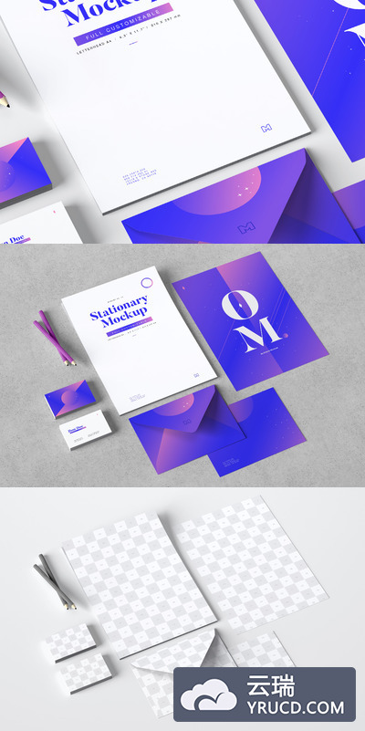 VI文具样机素材 Stationery Mockup 01