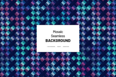 优质黑暗马赛克无缝背景[PSD]