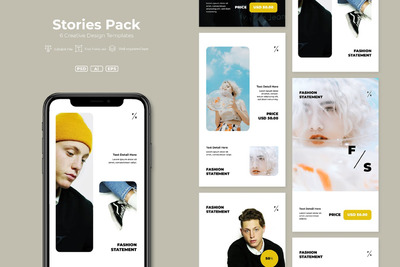 时尚高端简约facebook社交媒体广告banner海报设计模板.V9