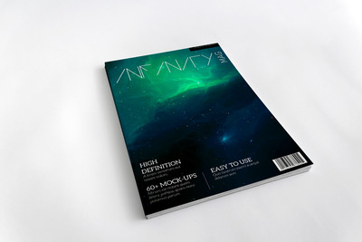 A4杂志样机 A4 Cover Magazine Mockup