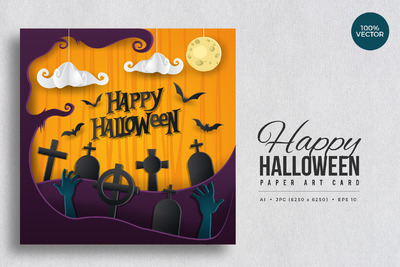 常用的万圣节海报模板下载[EPS]