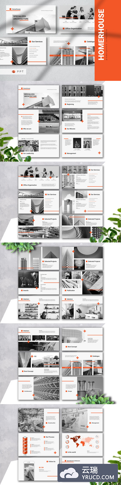 免费：新鲜的家庭智慧农业项目商业计划书PPT模板下载 [PPTX]