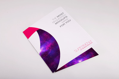 封面样机素材 Folder PSD Mockup 03