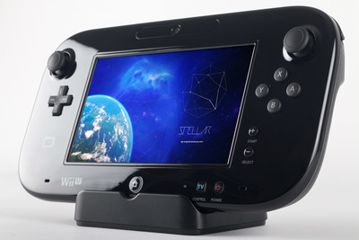 豪华手柄游戏机样机 Wii U Deluxe Gamepad Mockup 02