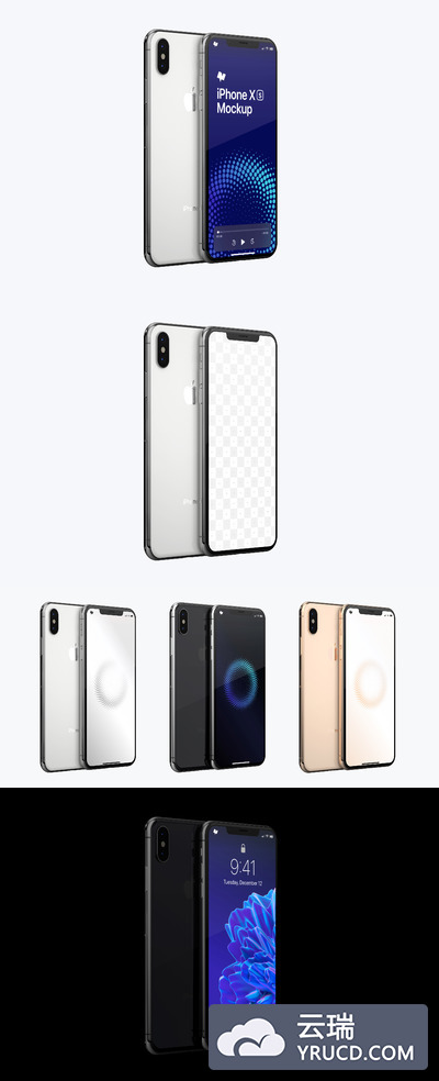 iPhone手机样机 iPhone XS Max Mockup