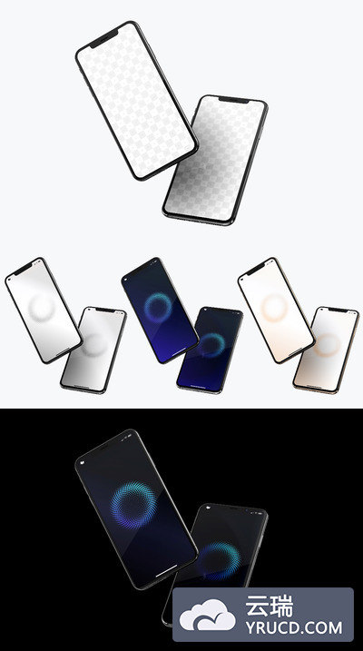 iPhone手机样机 iPhone XS Max Mockup 07